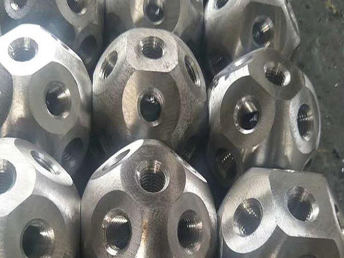 公主岭螺栓球网架杆件制作